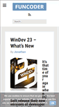 Mobile Screenshot of funcoder.com