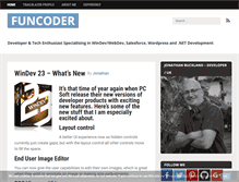 Tablet Screenshot of funcoder.com